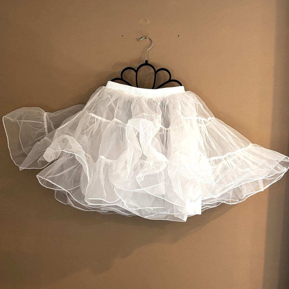 Petticoat. Barely used. No size, but about a small.